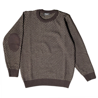 Maglia uomo bicolore con toppe PJ2672 - PROJECT
