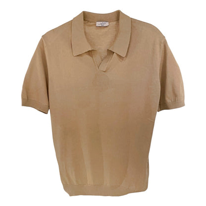 Polo uomo senza bottoni in filo di cotone extra-fine MA8352