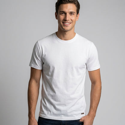 T-shirt uomo basic in cotone MK21001 - MARKUP