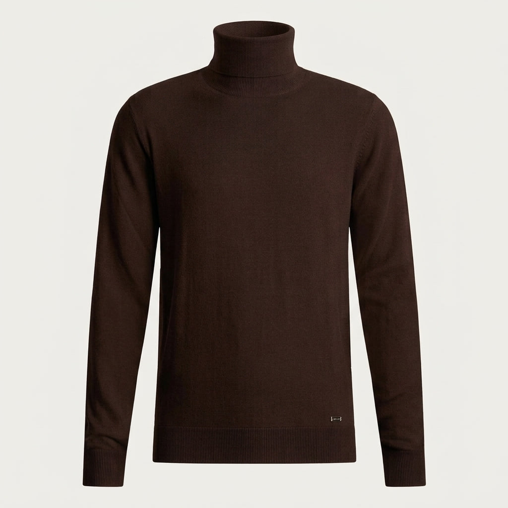 Maglia uomo basic collo alto viscosa silk touch MK20015 - MARKUP