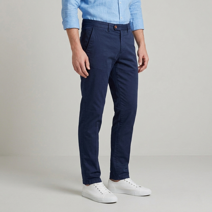 Pantalone uomo raso di cotone MARSIGLIA76 - REVISION