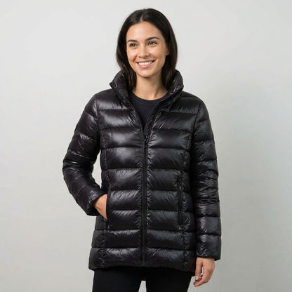Piumino donna nylon midi BS2740028 - BLASH
