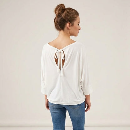 Maglia donna maniche pipistrello B97320 - AVENUE