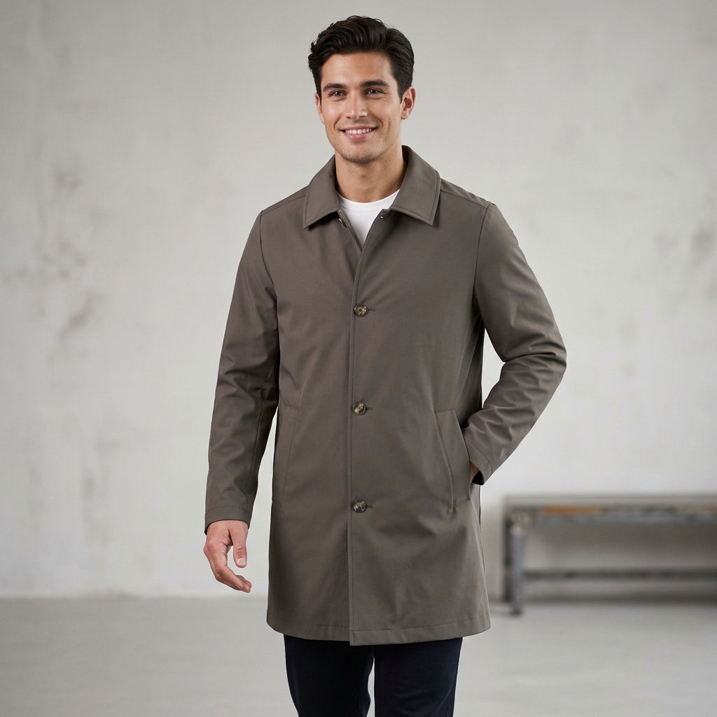Trench uomo tessuto tecnico ZENIGATA - L'UOMO SARTORIALE