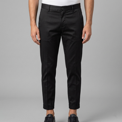 Pantaloni raso di cotone 9390LUX26
