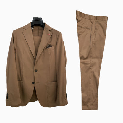 Abito uomo slim fit in cotone SANREMO-NAP - L'UOMO SARTORIALE