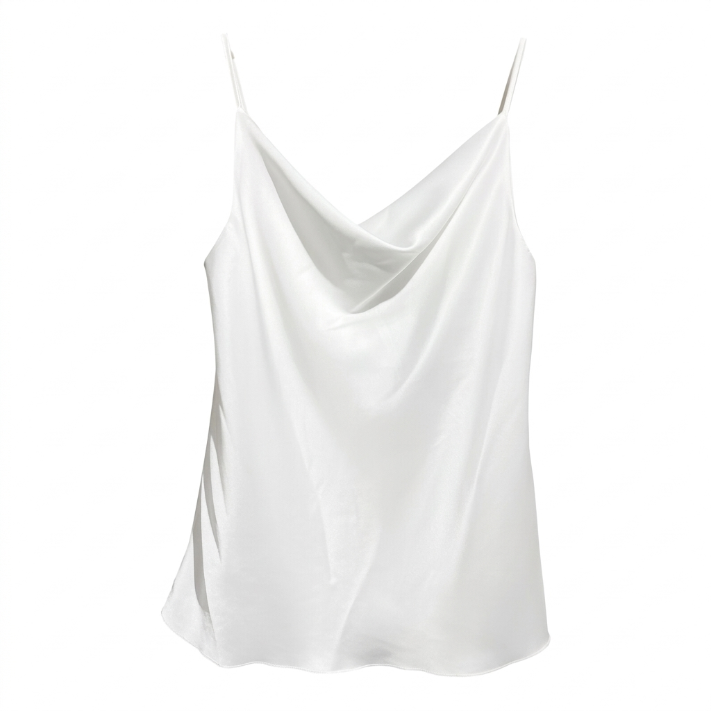 Top raso scollo cascata 9792 - FRANZESE
