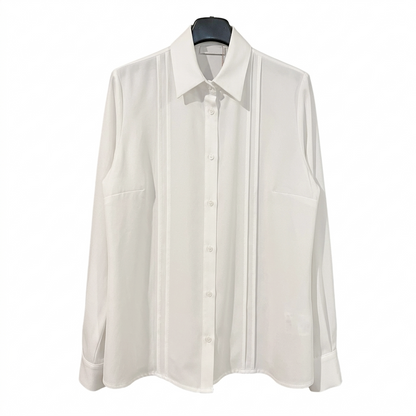 Camicia tessuto fluido collo raso 1032 - MAYA