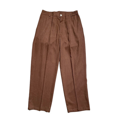 Pantalone uomo palazzo in lino 857