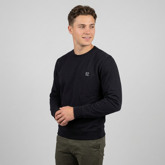 Felpa basic girocollo in cotone UR1120003 - URBAN RING