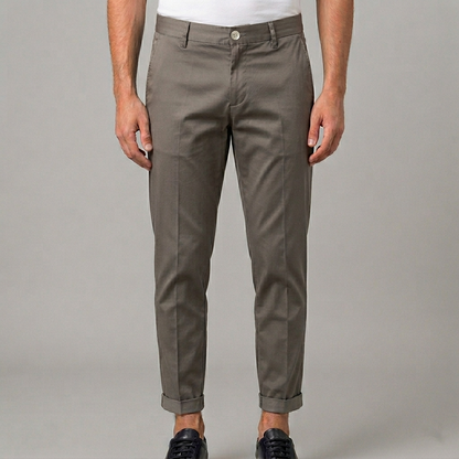 Pantaloni raso di cotone 9390LUX26