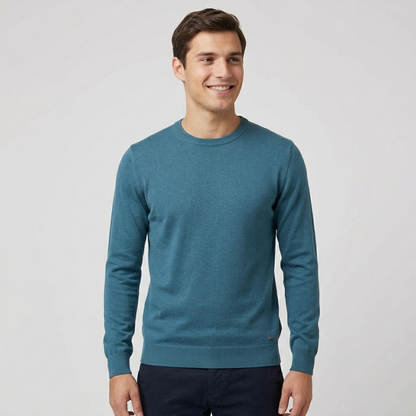 Maglia girocollo in cotone MK10001 - MARKUP