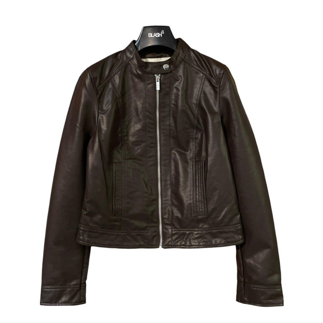 Giubbino donna biker ecopelle BS2740023 - BLASH