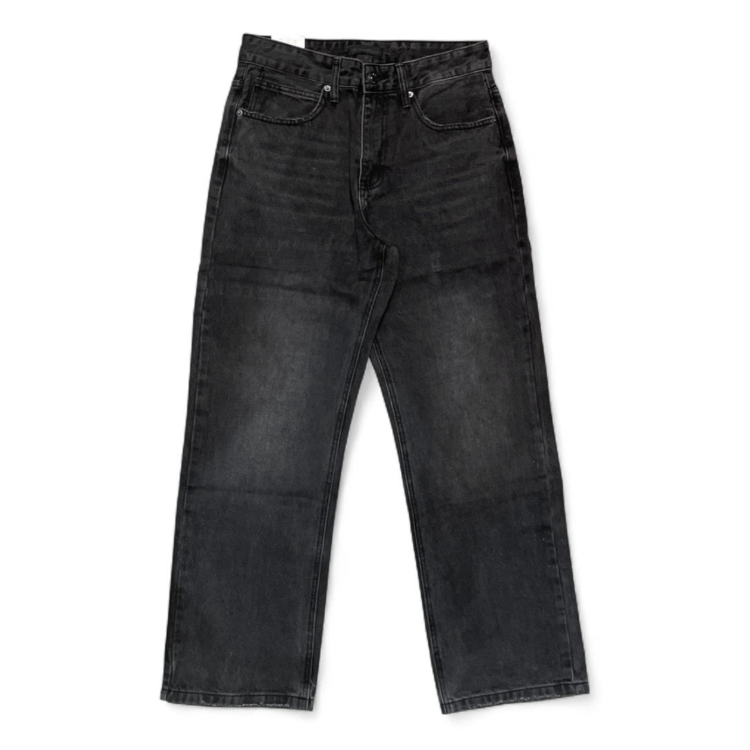 Jeans uomo baggy fit denim nero KK2879