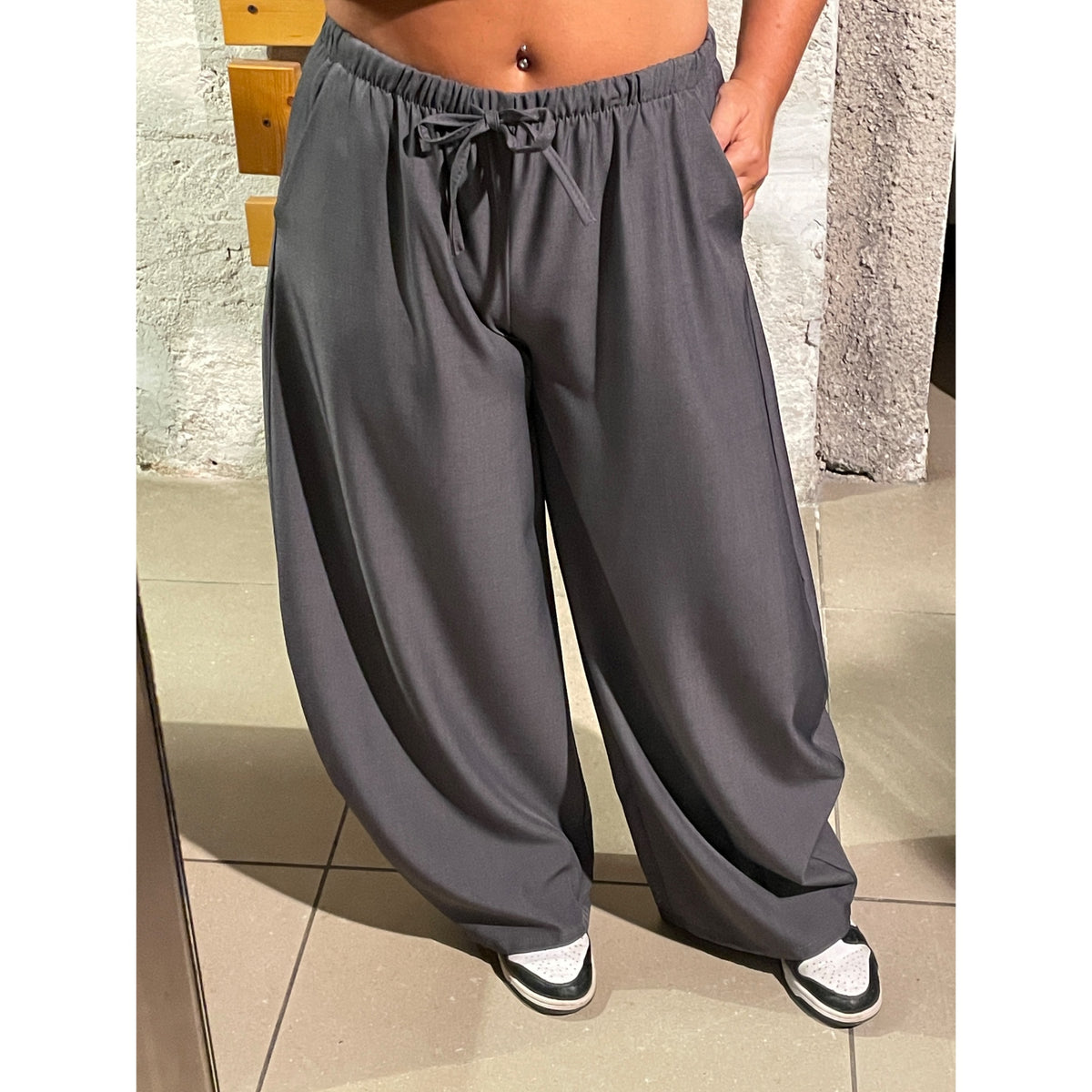 Pantalone donna baloon fit 2619