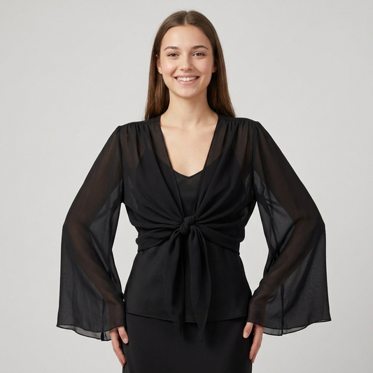 Coprispalla donna maniche ampie 72495 - FRANZESE