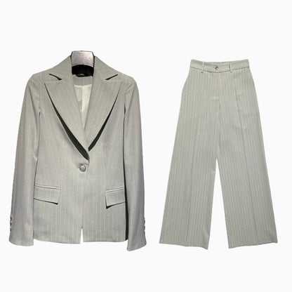 Tailleur gessato lurex 003-006 - MAYA