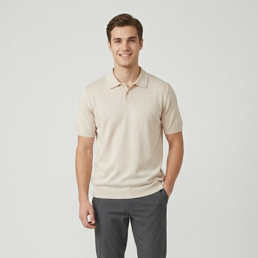 Polo maniche corte in filo MPL700 - GALERIE