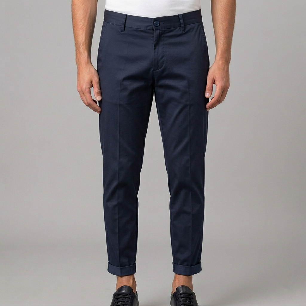 Pantaloni raso di cotone 9390LUX26