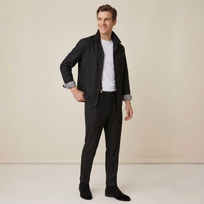 Abito uomo overshirt e pantalaccio POSILLIPO - L'UOMO SARTORIALE