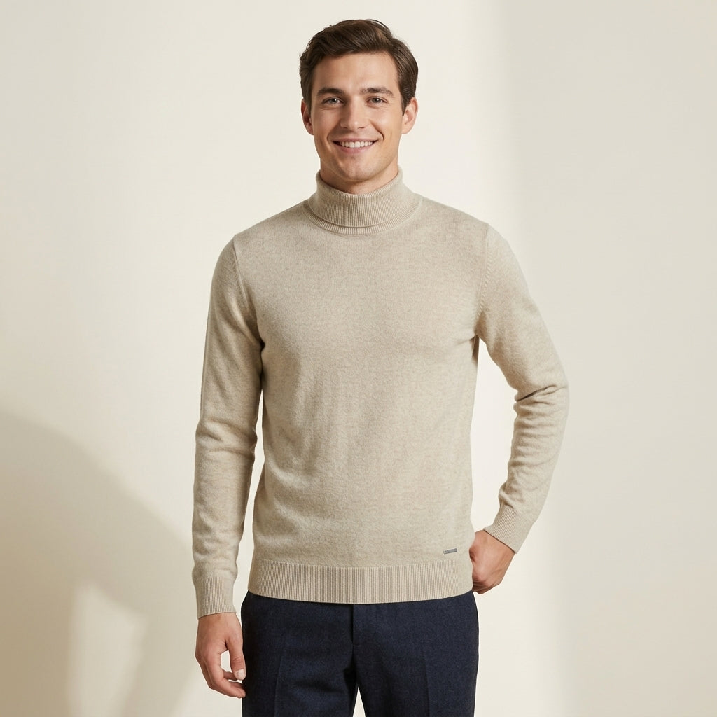 Maglia uomo viscosa collo lupetto MK20012 - MARKUP