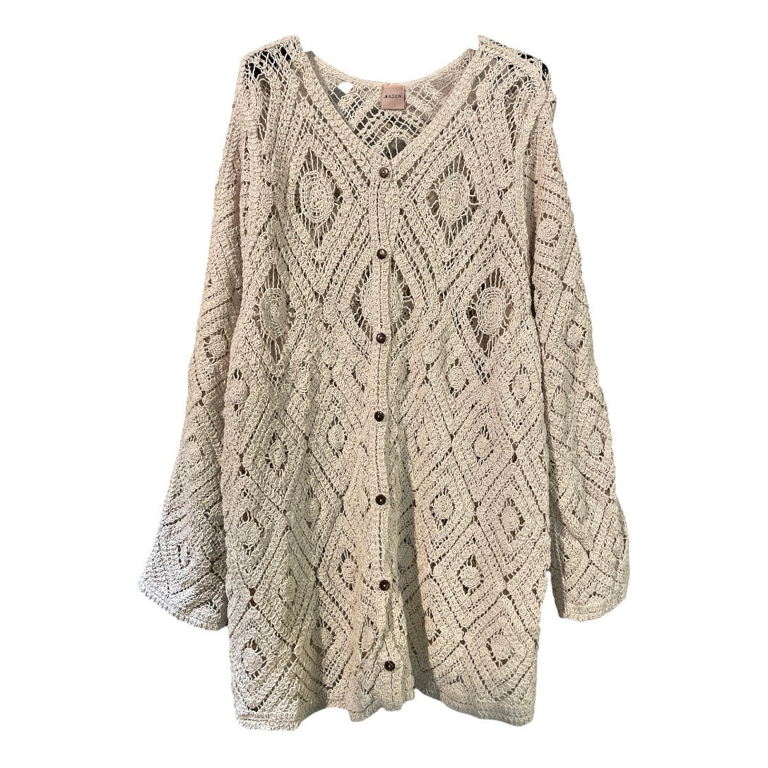 Cardigan lungo crochet 14D339 - EXTYN