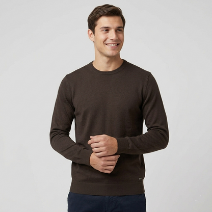 Maglia girocollo in cotone MK10001 - MARKUP