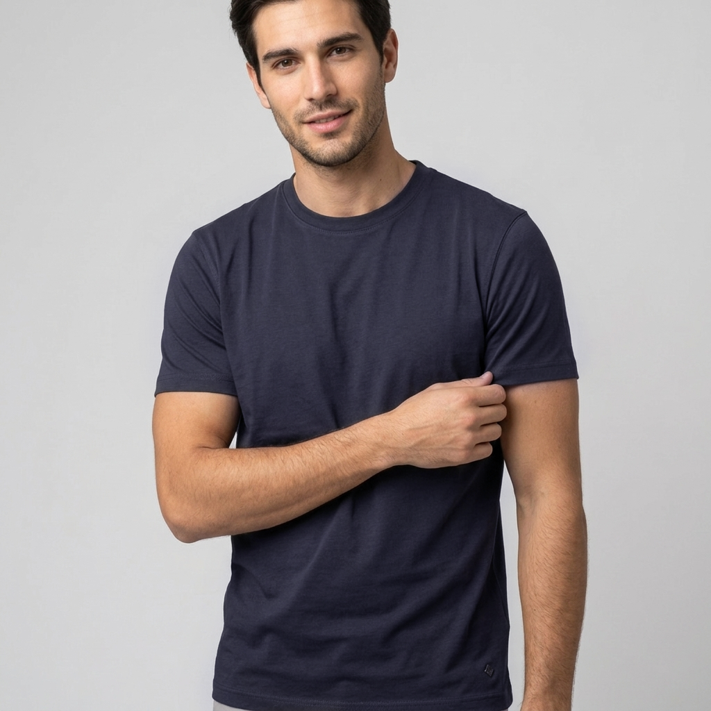 T-shirt basica in cotone MK11008 - MARKUP