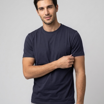 T-shirt basica in cotone MK11008 - MARKUP