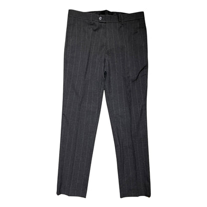 Abito uomo slim fit motivo gessato RIGA09