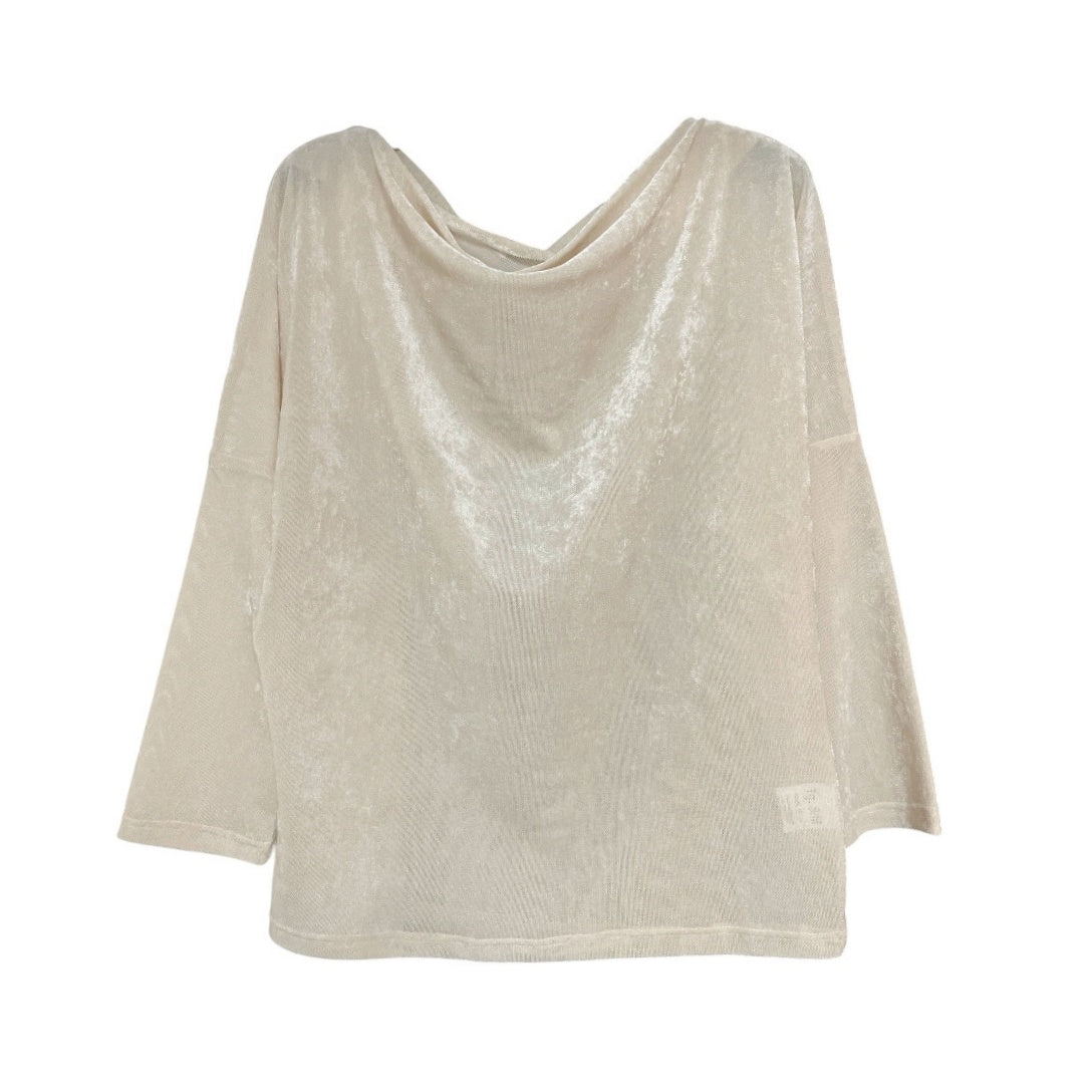 Maglia donna in velluto liscio B96319 - AVENUE