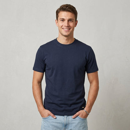 T-shirt uomo basic in cotone MK21001 - MARKUP