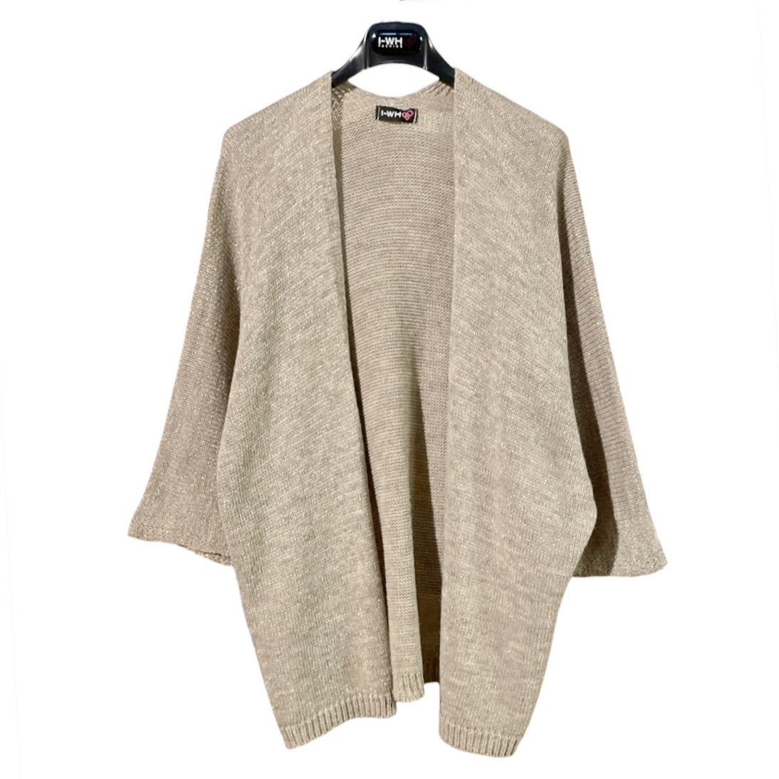 Cardigan donna inserti lurex 2594L