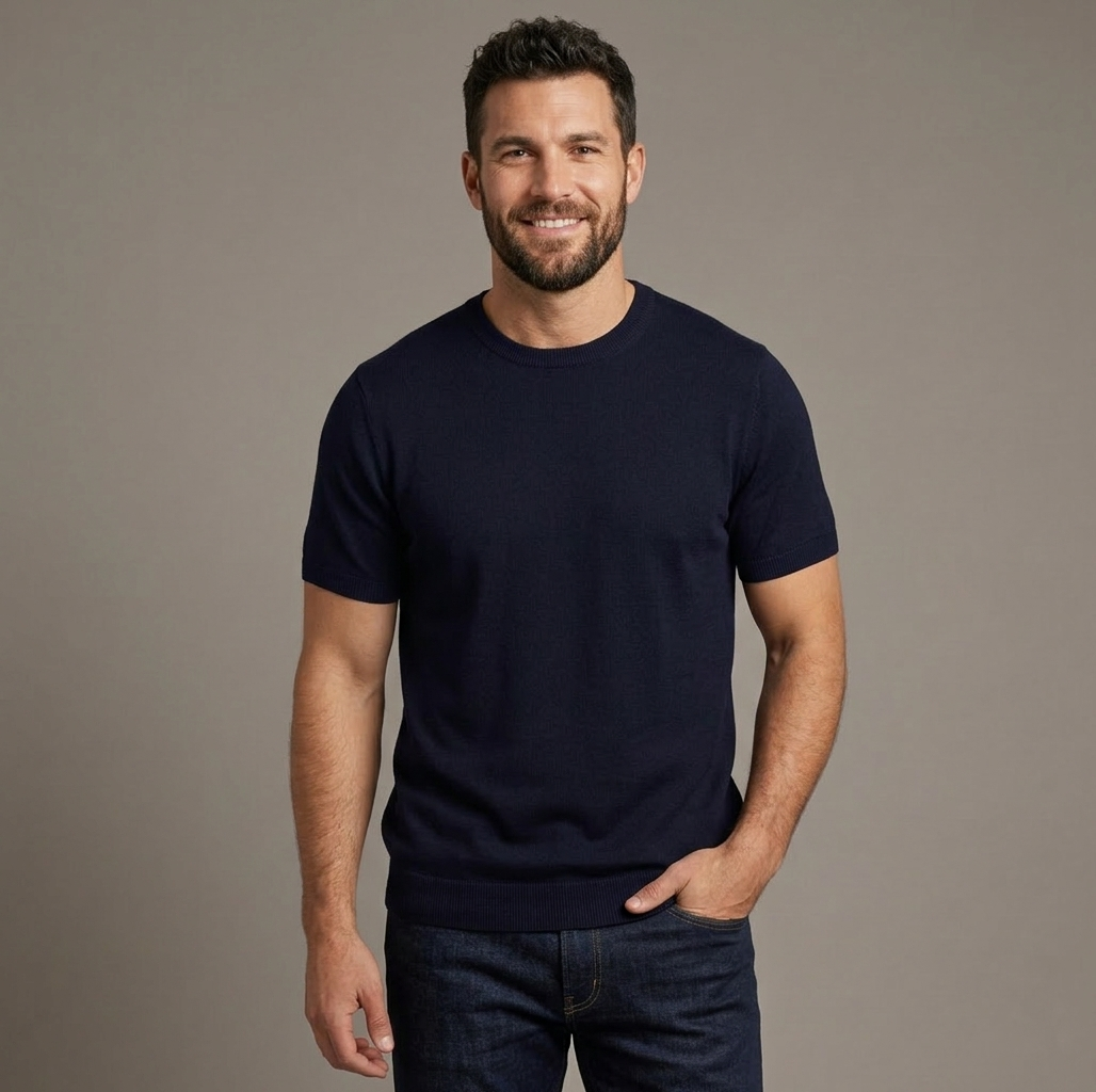 T-shirt uomo in filo AT955 - FRANZESE