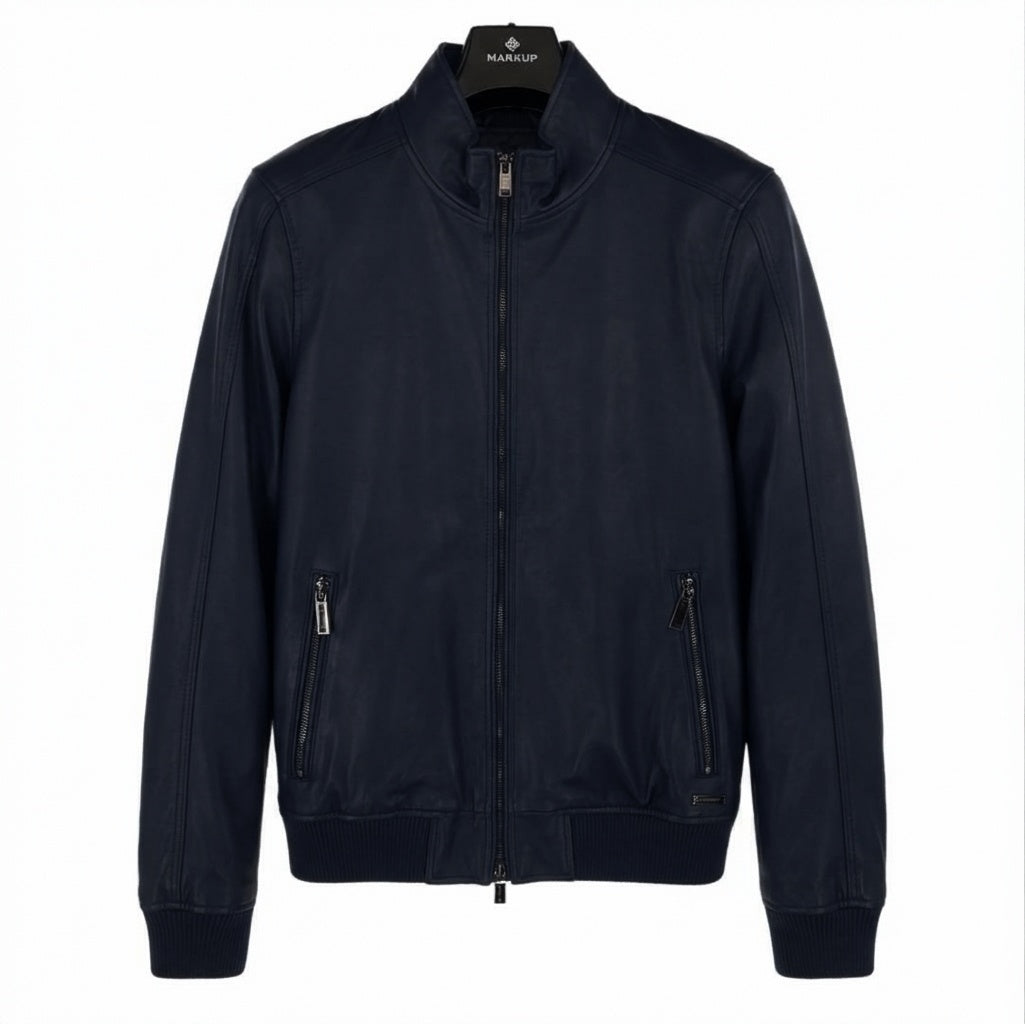 Giubbino uomo bomber ecopelle MK24005 - MARKUP