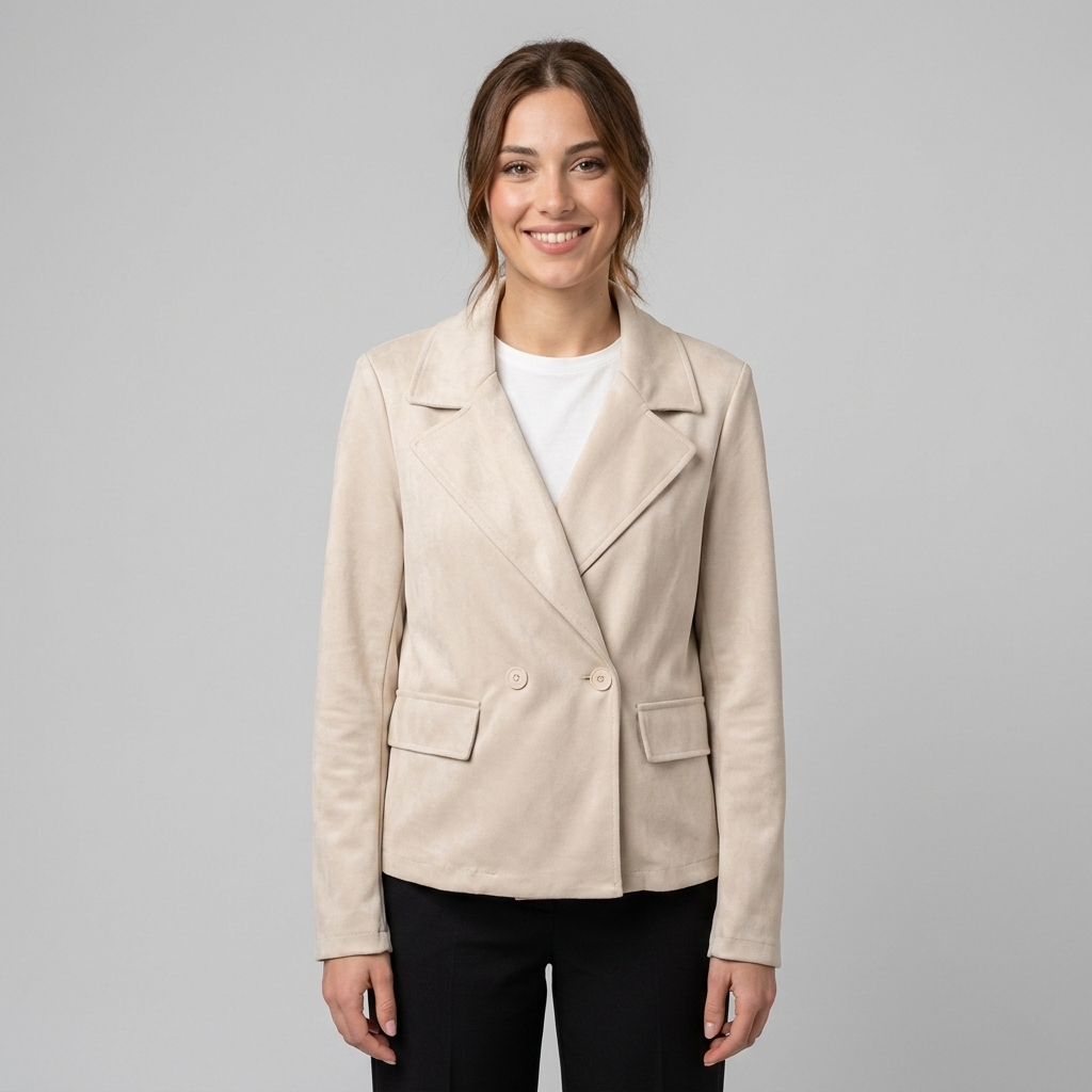Giacca doppio petto in eco renna 05D152 - EXTYN