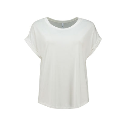 T-shirt donna basica in tessuto modal SE44NTA - HAILYS