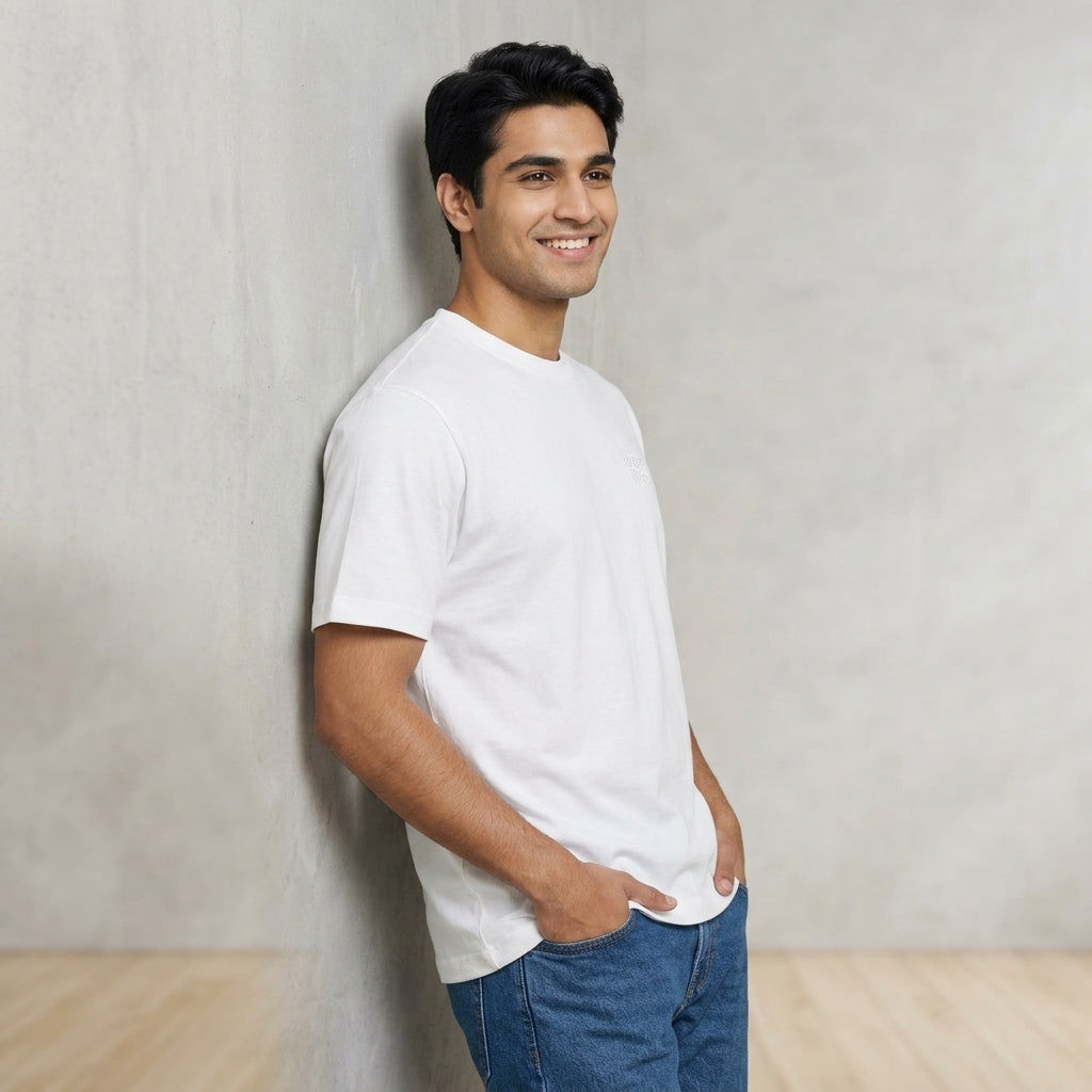 T-shirt uomo dritta in cotone UR9110001 - URBAN RING