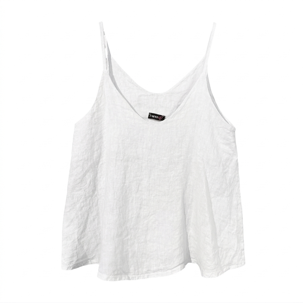 Top oversize puro lino 22281