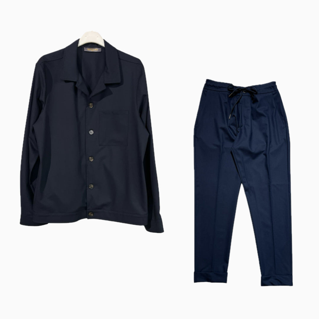 Abito uomo overshirt e pantalaccio POSILLIPO - L'UOMO SARTORIALE