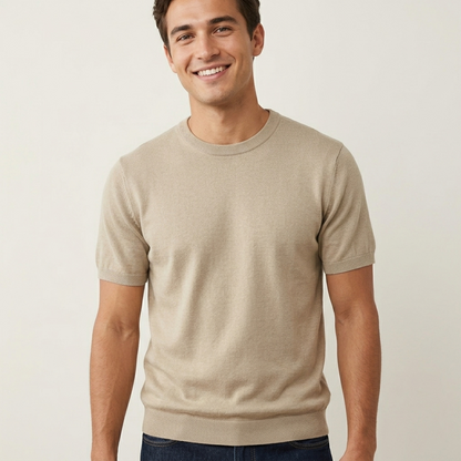Maglia maniche corte in filo MTL699 - GALERIE