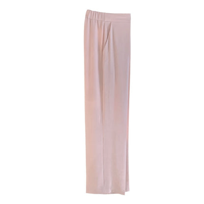 Pantalone donna palazzo tessuto fluido 02901 - ELENA CASALI