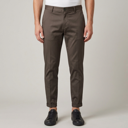 Pantaloni raso di cotone 9390LUX26