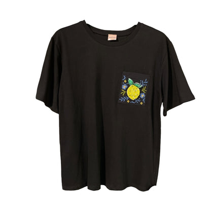 T-shirt con taschino ricamato 15D282 - EXTYN