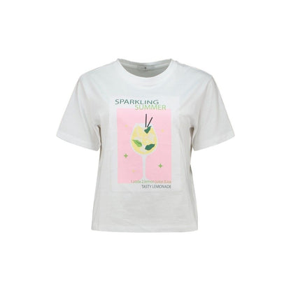 T-shirt donna con stampa cocktail JY44ANA - HAILYS