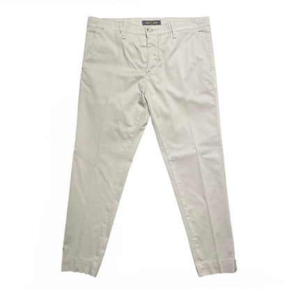 Pantalone uomo capri in raso di cotone 9069CAP26 - L'UOMO SARTORIALE