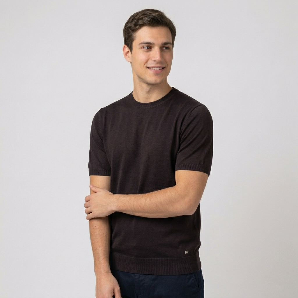 Maglia in filo extra fine maniche corte MK10004 - MARKUP