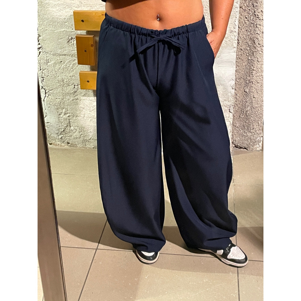 Pantalone donna baloon fit 2619