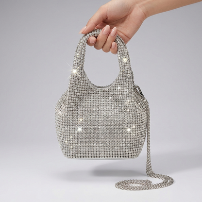 Borsa secchiello strass 30556 - FRANZESE