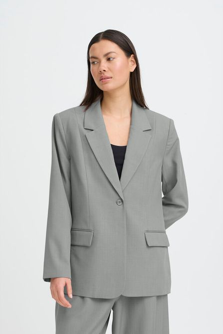 Giacca lunga modello blazer IHFAVALONGBL - ICHI